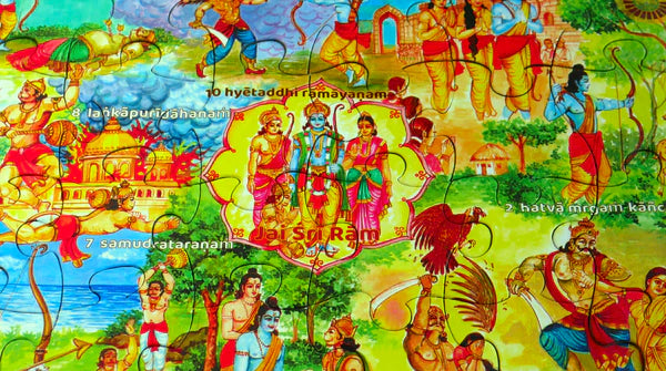 Ekashloki Ramayana Jigsaw Puzzle for Kids