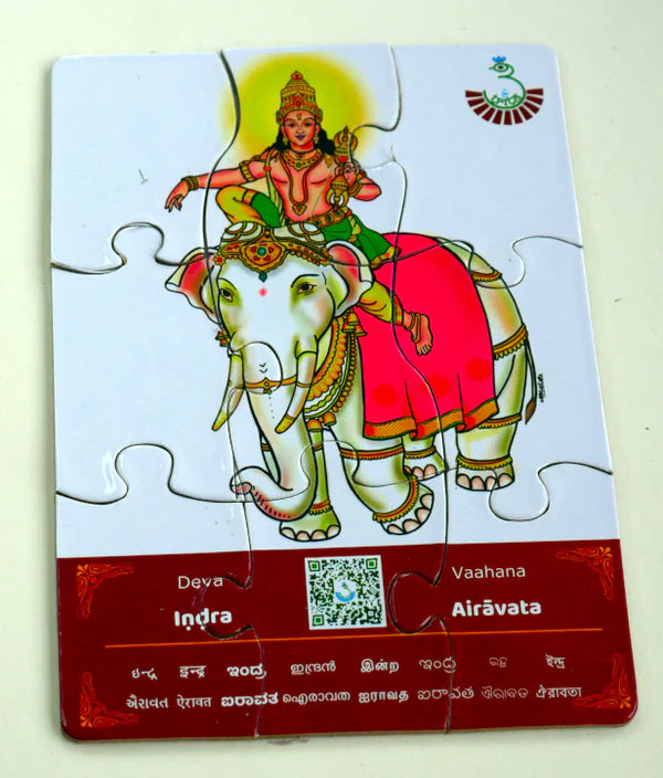 Devata Vahanas Jigsaw Puzzle for Kids