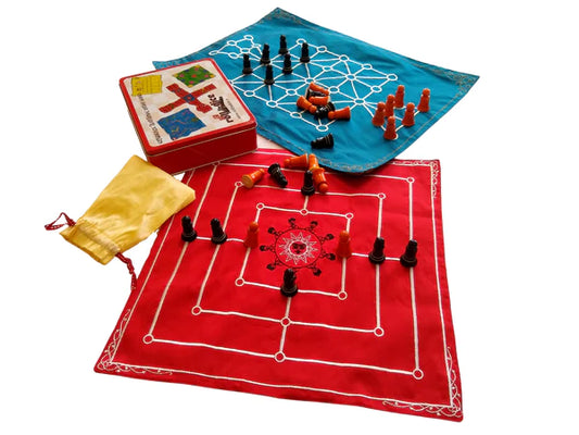Navakankari + Sholo Gutti Games Set