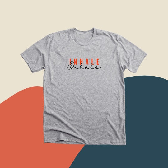 Inhale Exhale, Pranayam Yoga T-shirt
