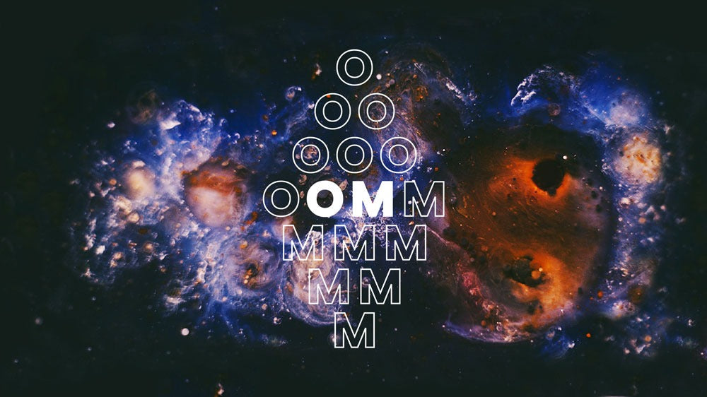 Om in the Universe Mug