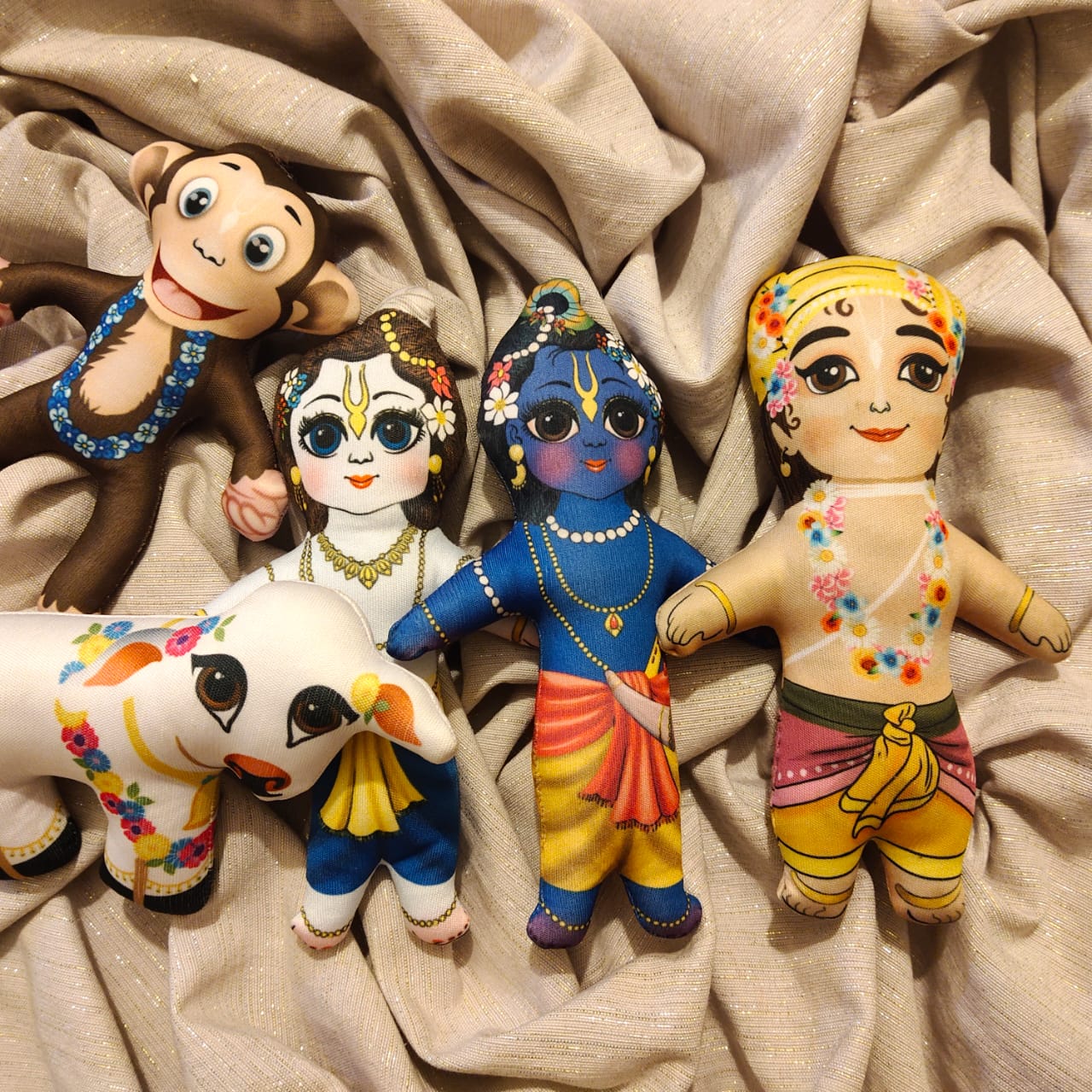 The Vrindavan Doll Set