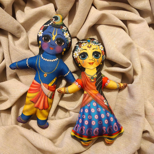 Radha Krishna Pair Doll